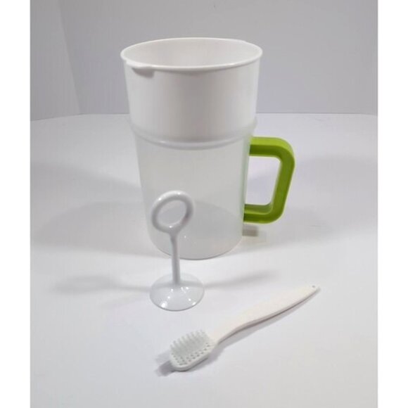 Soy Milk Filter Pitcher Fine Strainer for Liquids Nut Milk Juice Yogurt Reusable - Picture 1 of 8